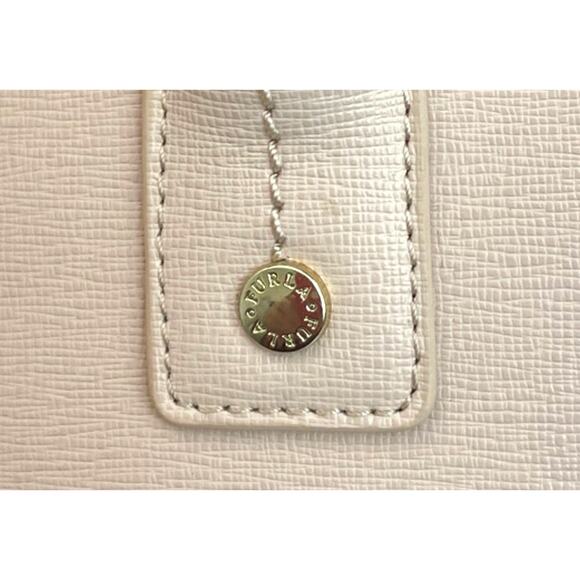 FURLA LINDA Blush Pink Saffiano Leather Two Way Bag, Dust Bag EUC - Picture 6 of 13